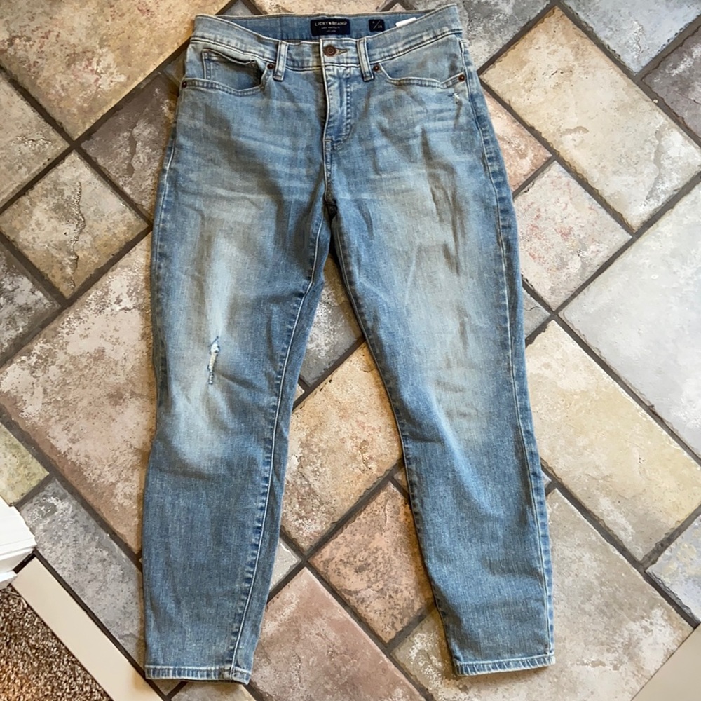Lucky Brand Ava Crop Jeans